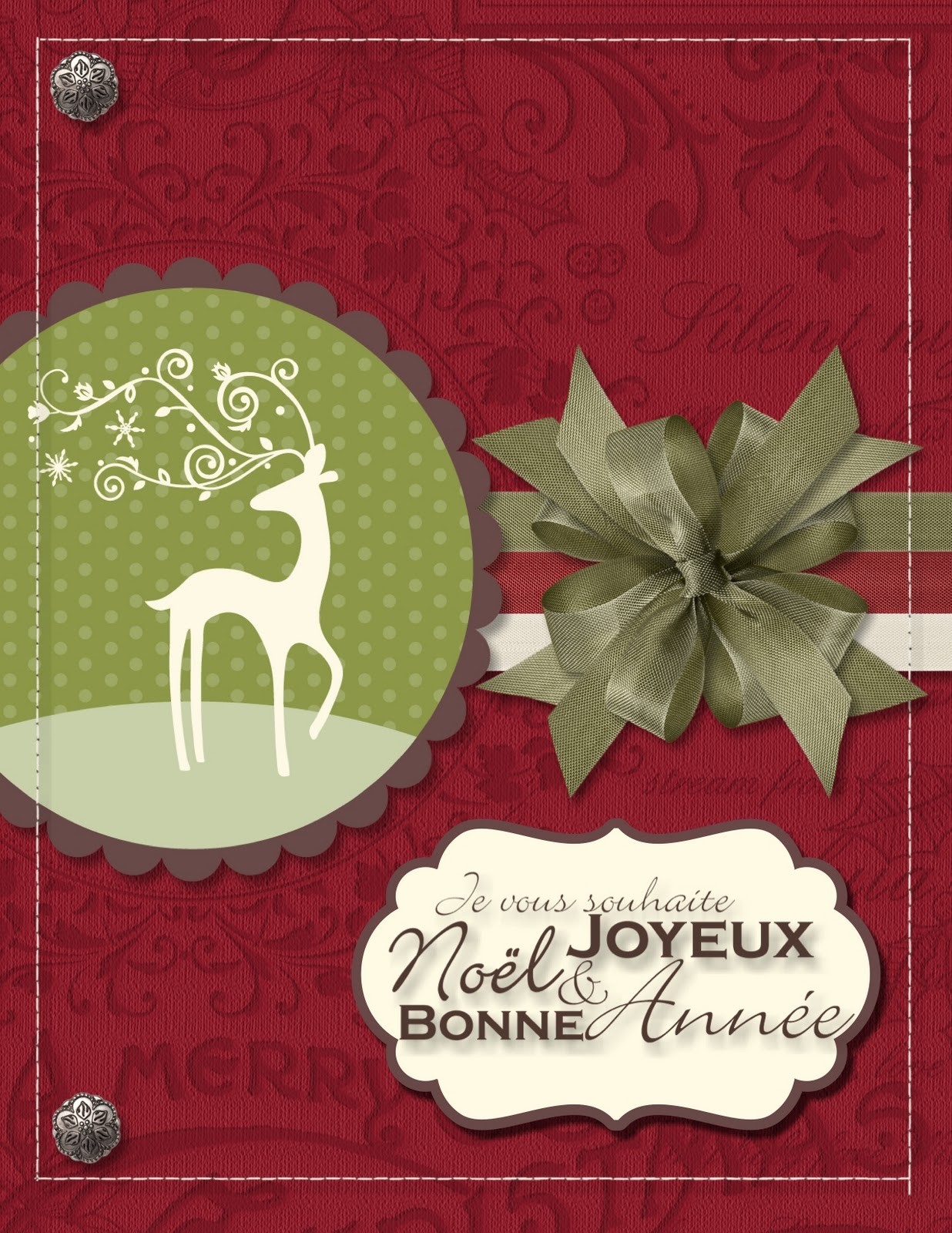 My French Christmas Cards for 2011  Craft Cards Blog
